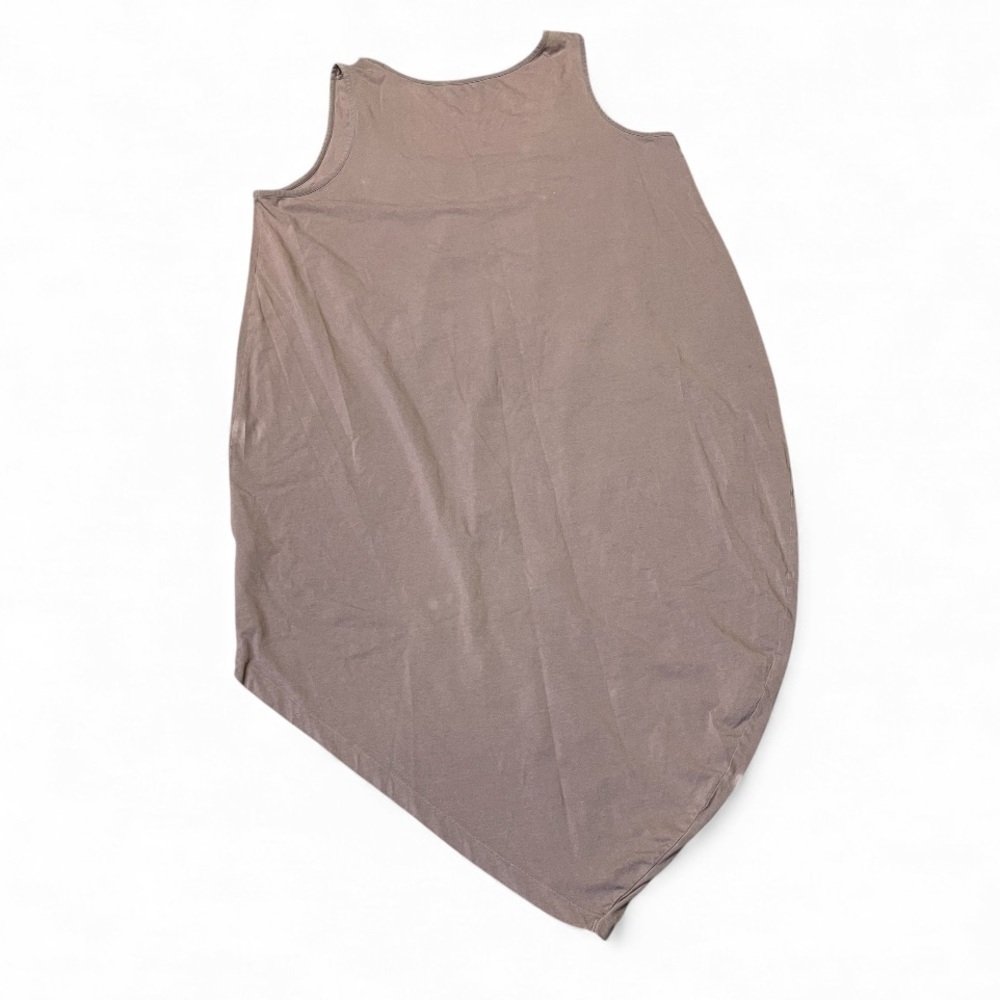 Universal Standard Iconic Geneva Tank Dress Maxi Lagenlook Women’s Large Brown - Picture 2 of 11